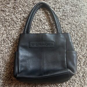 Fossil Black Leather Shoulder Bag